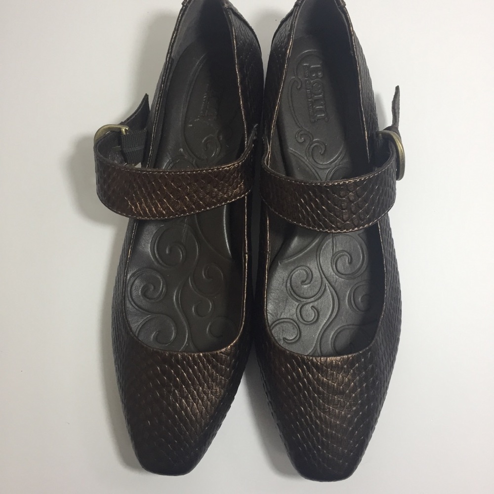 Elegant Brown Mary Jane Shoes